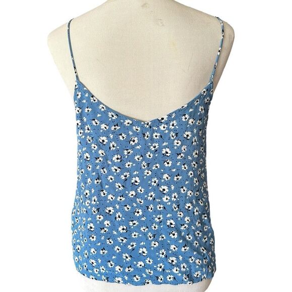 Cotton On Blue Boho Floral Cami Summer Tank Top Shirt - Picture 2 of 5